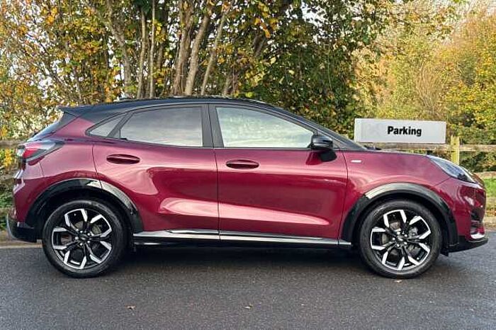 Ford Puma 1.0 EcoBoost Hybrid mHEV Vivid Ruby Ed DCT 