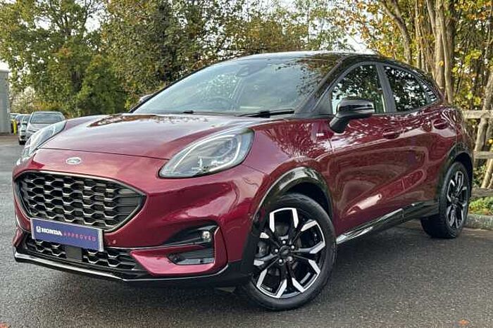 Ford Puma 1.0 EcoBoost Hybrid mHEV Vivid Ruby Ed DCT 